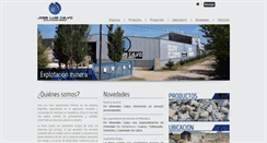 Desktop Screenshot of mineralescalvo.com.ar